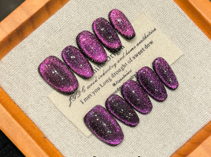 Galactic Amethyst – Cosmic Elegance