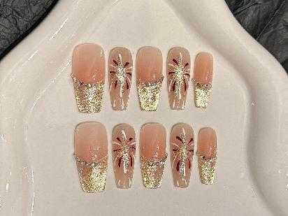 Golden Blossom – Luxe Elegance in Bloom