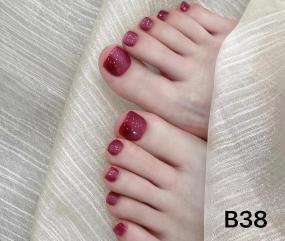 Rosé Elegance – Timeless Glamour for Your Toes